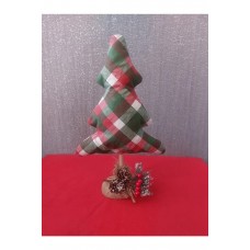 Masa Üstü El Yapımı Kumaş Çam Ağacı Ekose YeşilMasa Üstü El Yapımı Kumaş Çam Ağacı Ekose Yeşil